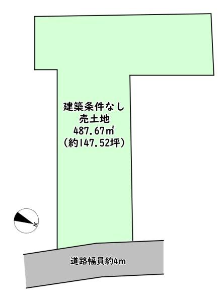 近江八幡市船木町の売土地