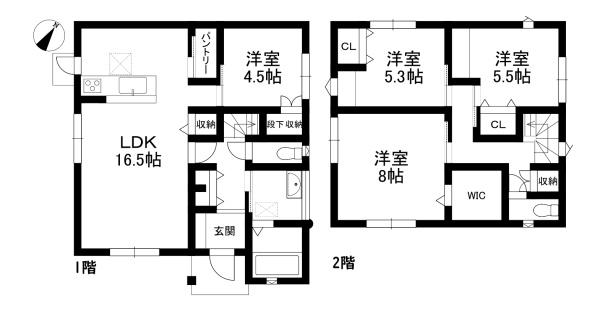 近江八幡市長田町の新築一戸建