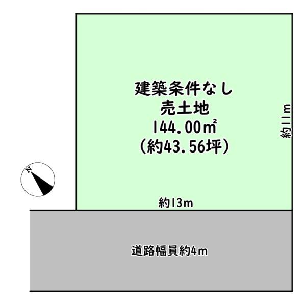 近江八幡市南本郷町１丁目の売土地