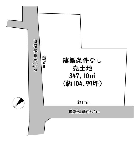 近江八幡市浅小井町の売土地