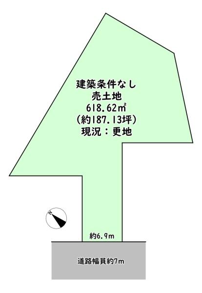 近江八幡市安土町下豊浦の売土地