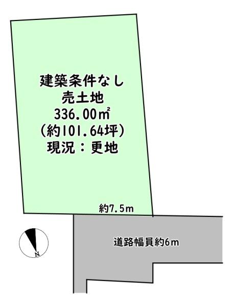 近江八幡市安土町下豊浦の売土地