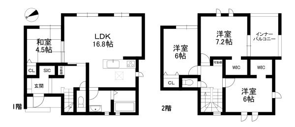 東近江市林田町の新築一戸建