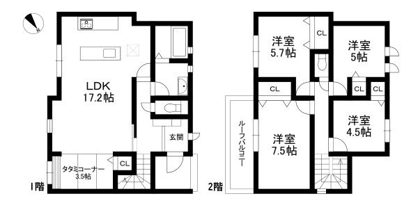 東近江市林田町の新築一戸建