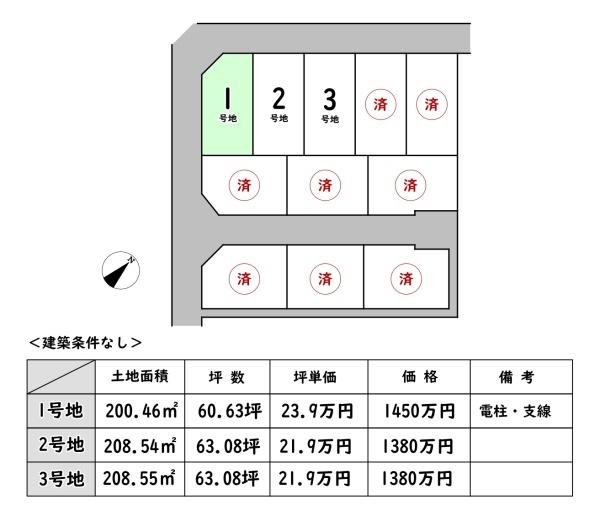 東近江市沖野2丁目の売土地