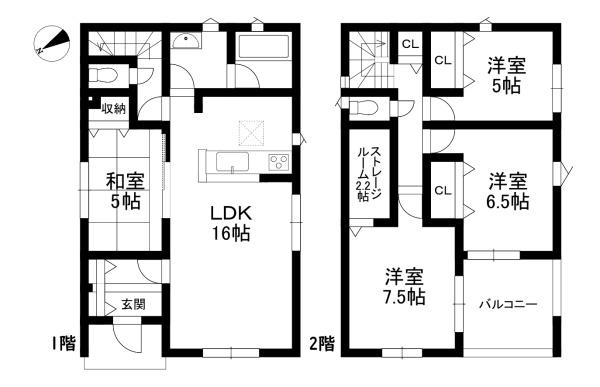愛知郡愛荘町山川原の新築一戸建