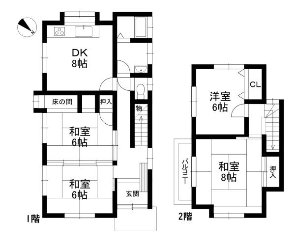近江八幡市古川町の中古一戸建