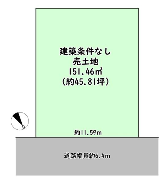 近江八幡市若葉町5丁目の売土地