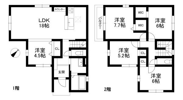 東近江市ひばり丘町の新築一戸建