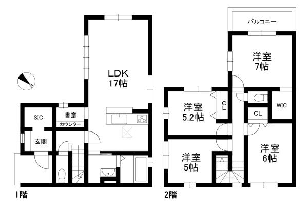 東近江市ひばり丘町の新築一戸建