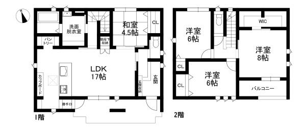 東近江市中野町の新築一戸建