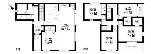 近江八幡市江頭町の新築一戸建