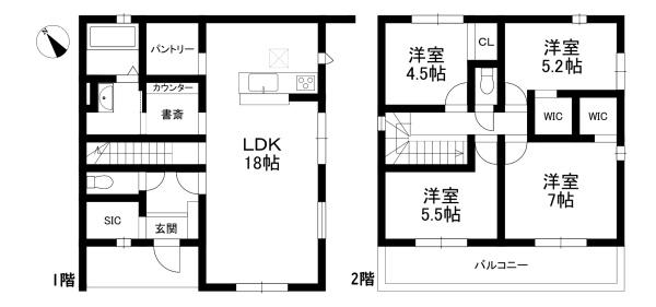 近江八幡市江頭町の新築一戸建