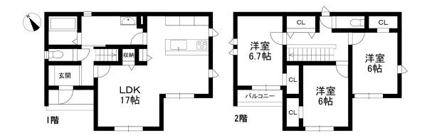 近江八幡市十王町の新築一戸建