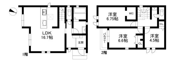 近江八幡市音羽町の新築一戸建