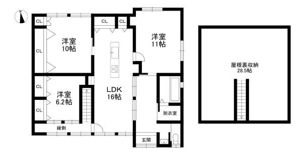 近江八幡市末広町の中古一戸建