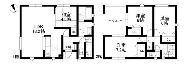 東近江市市子川原町の新築一戸建