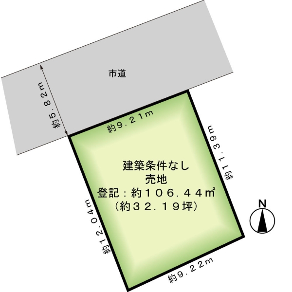 中央区関屋田町1丁目　売地