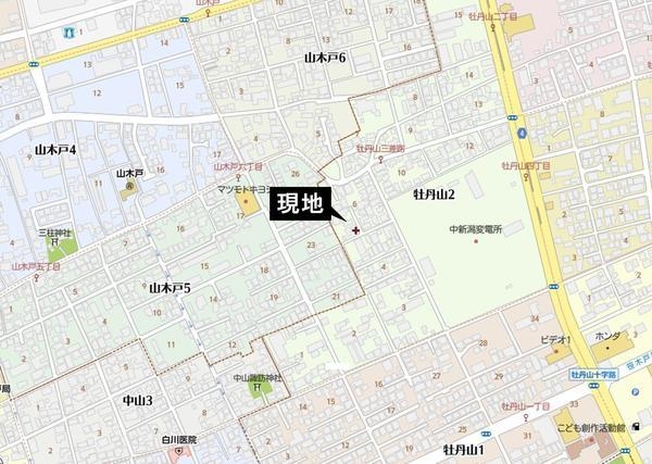 新潟市東区牡丹山２丁目の土地