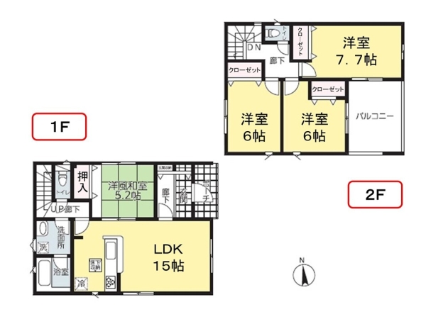 新発田市城北町２丁目の新築一戸建