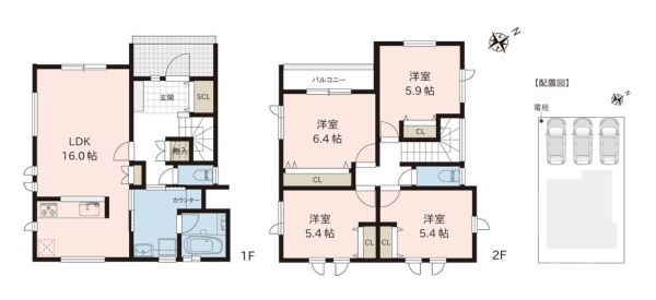 北区松浜新町　D棟　新築