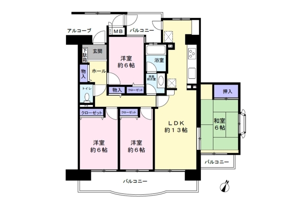 グリーンタウン東新潟弐号館