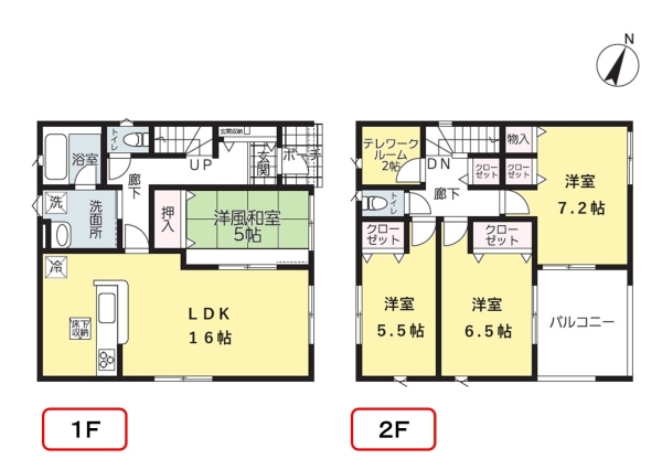 江南区亀田中島第2　3号棟　全4棟