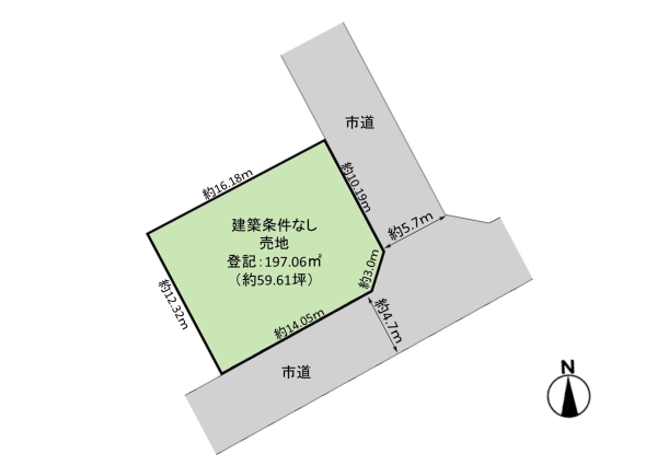 西区坂井東4丁目　売地