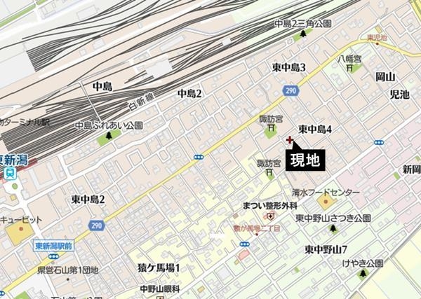 東区東中島4丁目　売地
