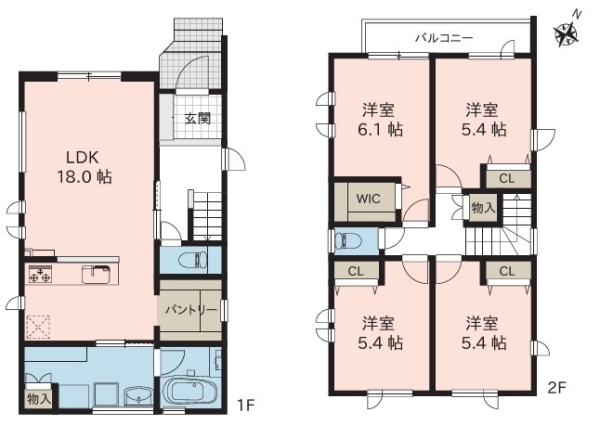 西区鳥原　A棟　新築戸建