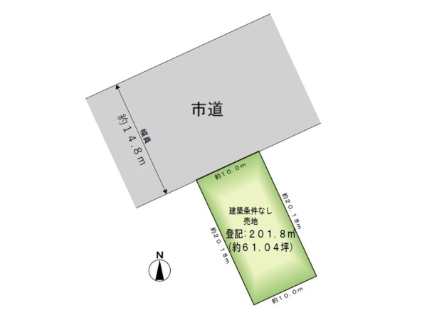 東区新岡山2丁目　売地