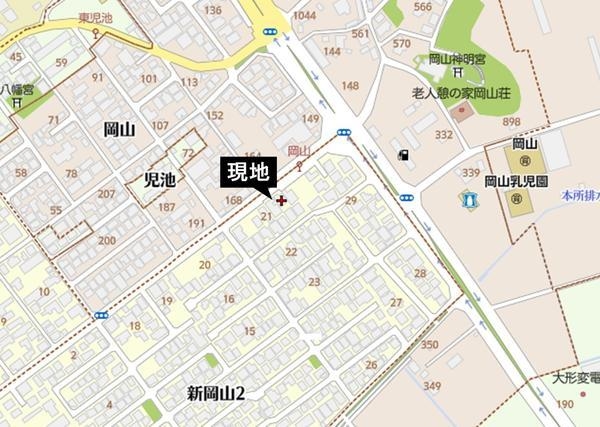 東区新岡山2丁目　売地