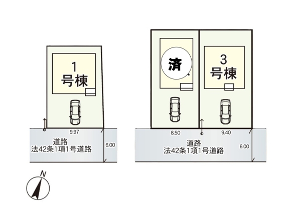 新潟市東区船江町１丁目の新築一戸建