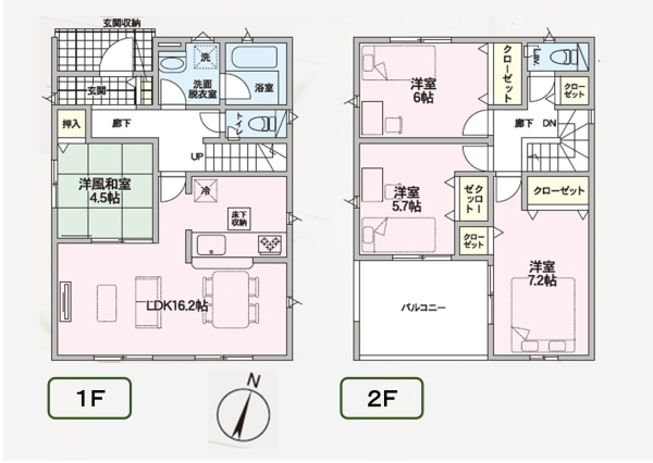 新潟市中央区米山６丁目の新築一戸建