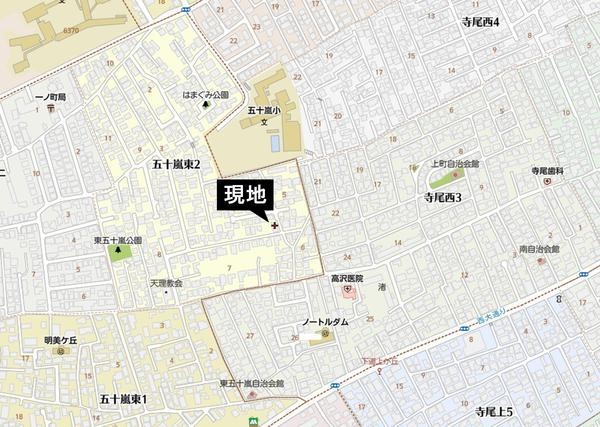 西区五十嵐東2丁目　売地