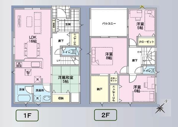 新潟市江南区亀田向陽２丁目の新築一戸建