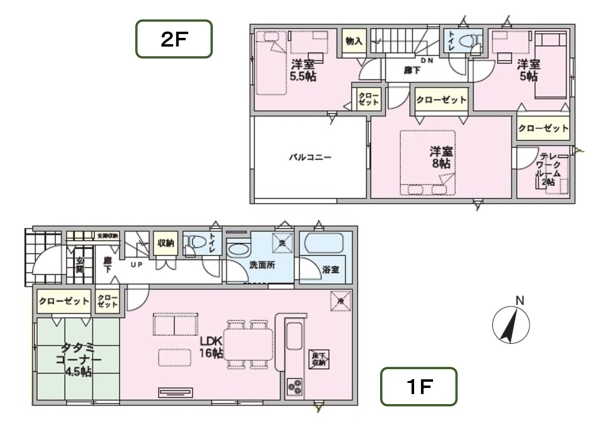 新潟市江南区城所１丁目の新築一戸建
