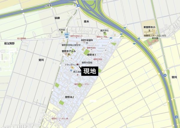 江南区曽野木1丁目　売地