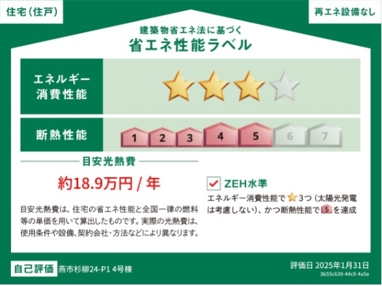 燕市杉柳の新築一戸建