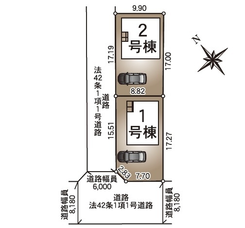 加茂市新栄町の新築一戸建