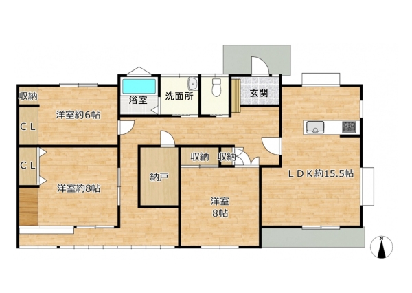 秋葉区中野3丁目　中古戸建