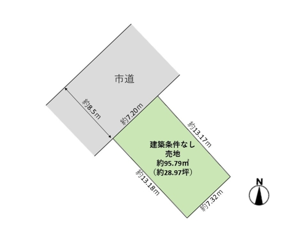 西区坂井　売地