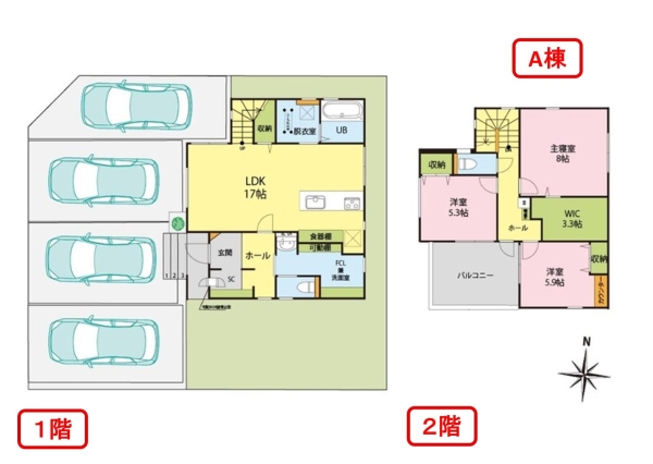 五泉市赤海１丁目の中古一戸建て