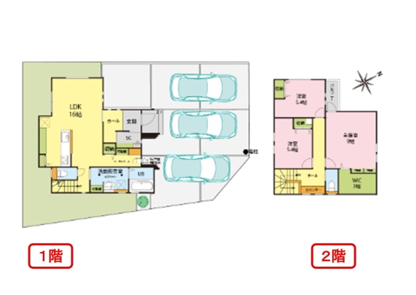 北蒲原郡聖籠町大字二本松の中古一戸建て