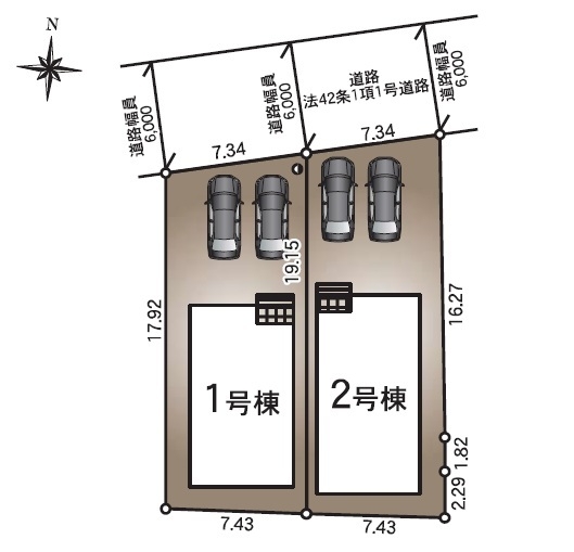 東区神明町第5　1号棟　全2棟