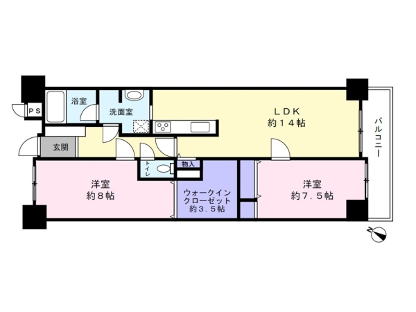アパガーデンコート上大川前