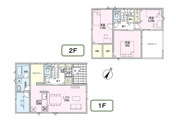 東区白銀第5　2号棟　全2棟