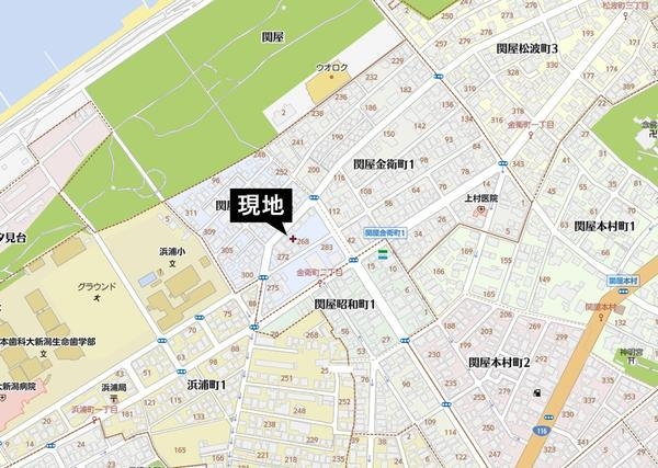 新潟市中央区関屋金衛町２丁目の土地