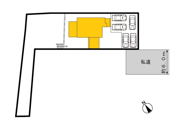 新潟市西区松美台の中古一戸建て