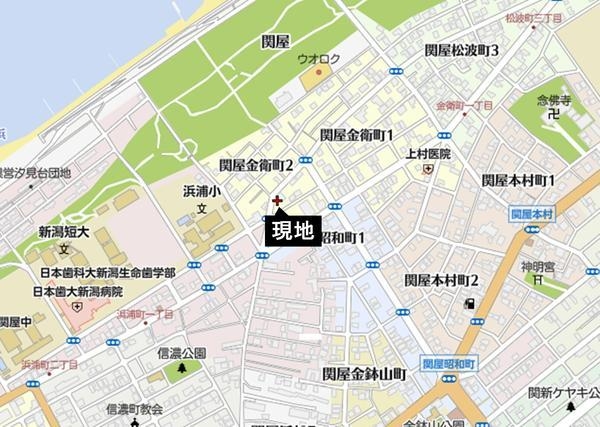 中央区関屋金衛町2丁目　売地